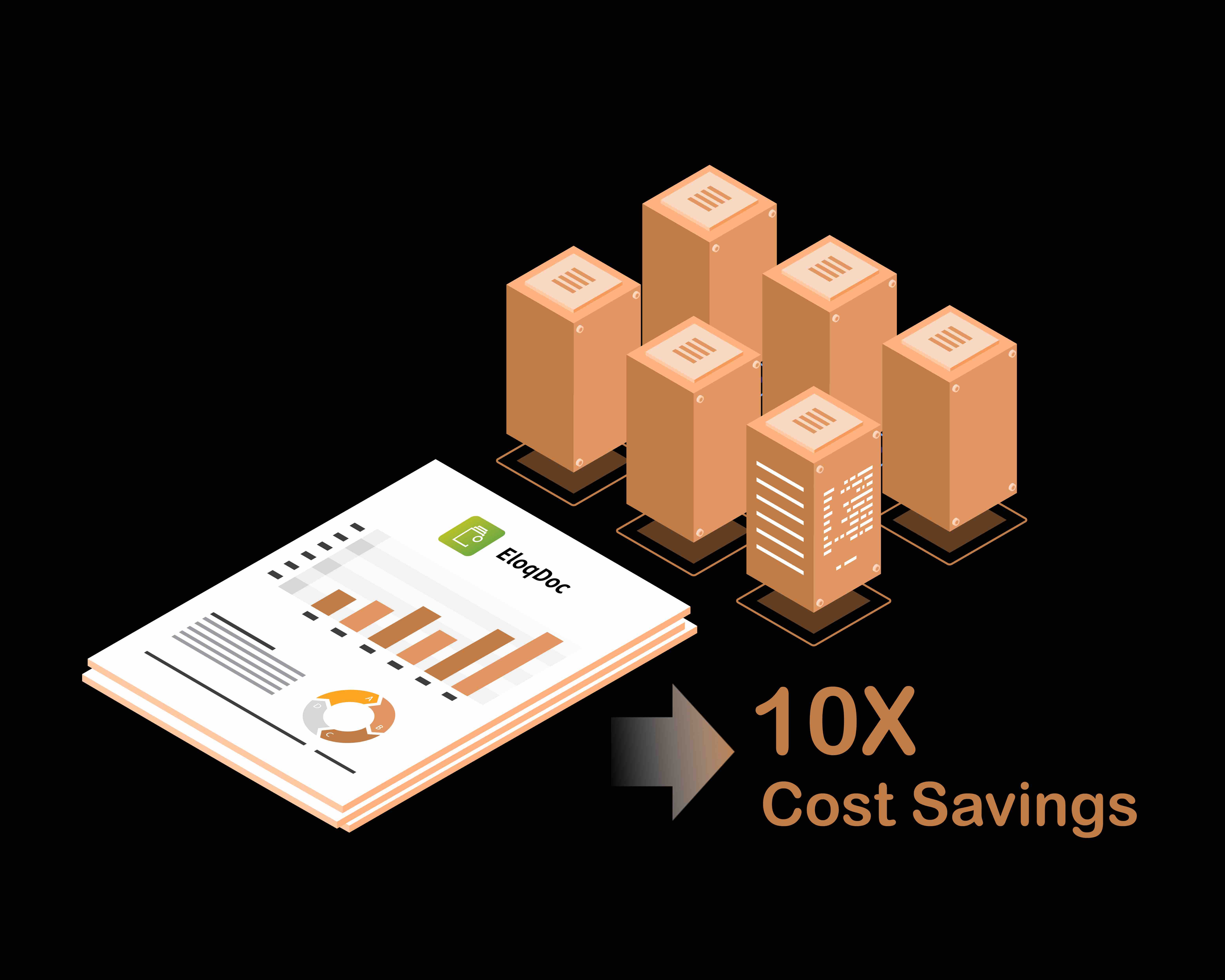 Illustration of converged NVMe and object storage layers