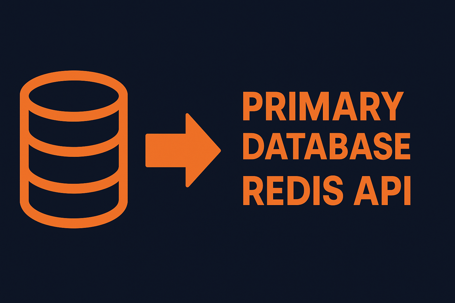 Primary Database with Redis API